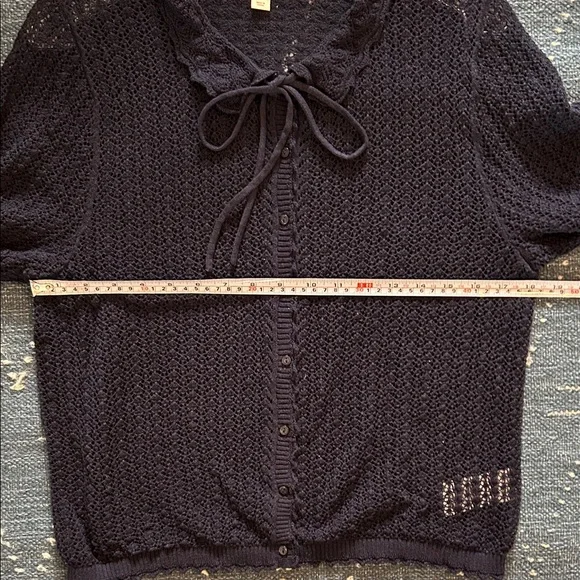GAPxDOEN Navy Knit Cardigan - Picture 4 of 6